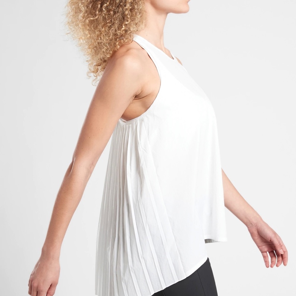 NWT Athleta Sojurn Top White Small